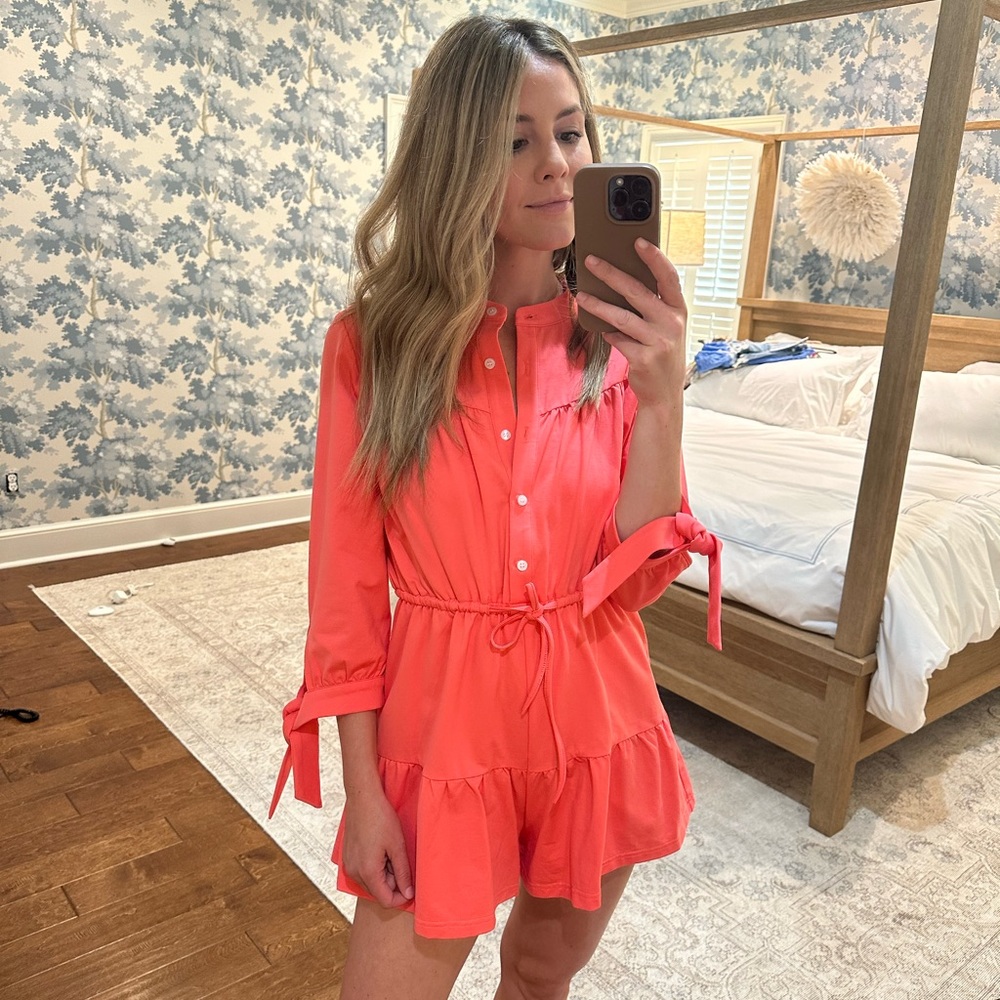 Victoria Dunn Lounge Romper XS